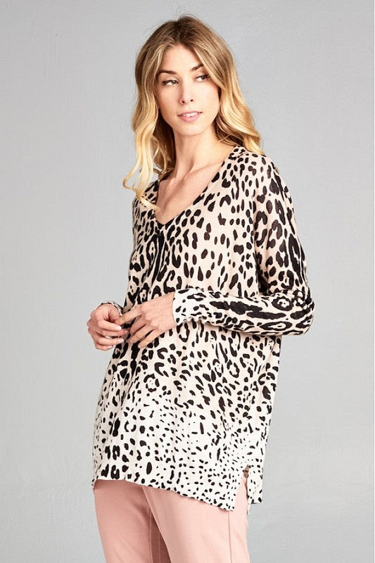MY FAVORITE LEOPARD TOP