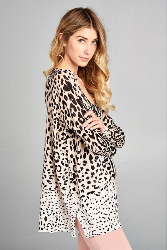 MY FAVORITE LEOPARD TOP