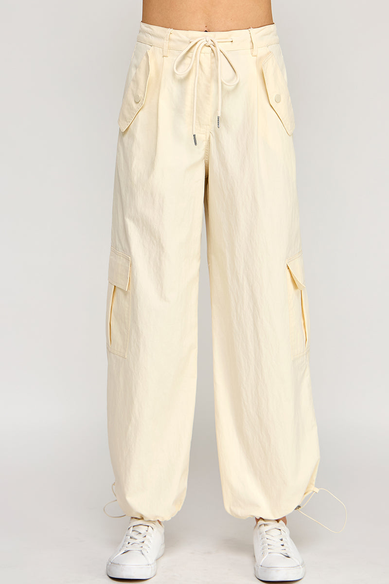 WIDE LEG CARGO PANTS