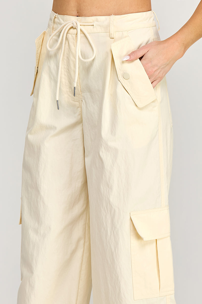 WIDE LEG CARGO PANTS