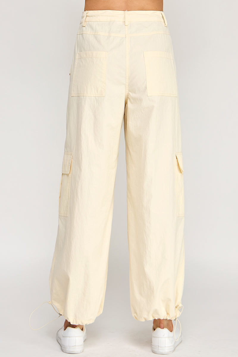 WIDE LEG CARGO PANTS