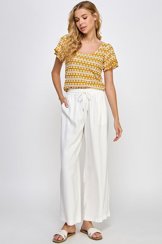 WIDE LEG PANT