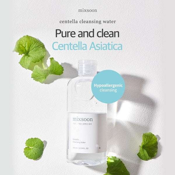 MIXSOON CENTELLA CLEANSING WATER-300ml