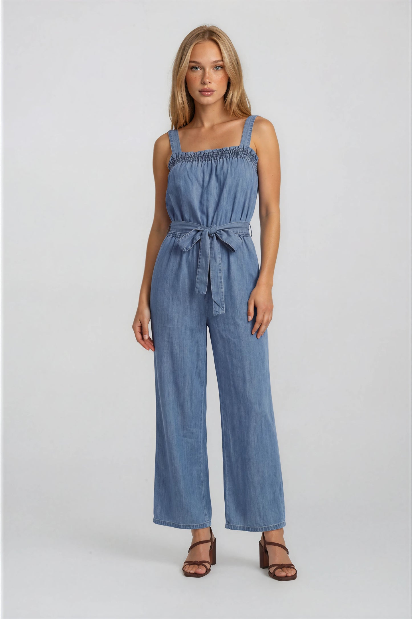 BELTED JUMPSUIT