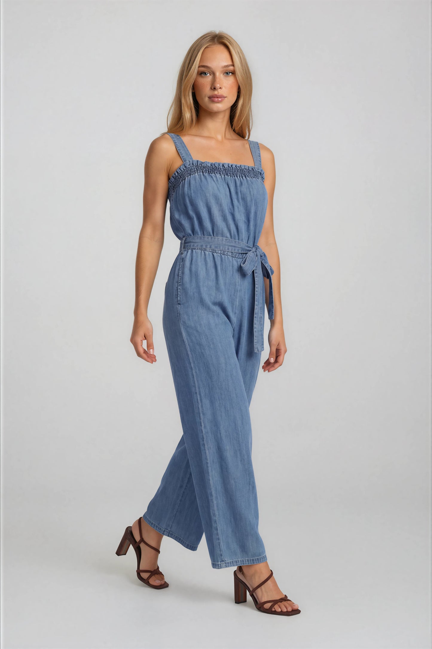 BELTED JUMPSUIT