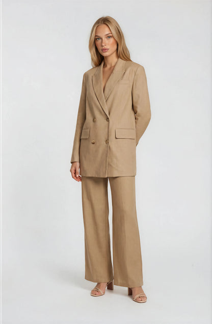 WIDE LEG CASUAL PANTS