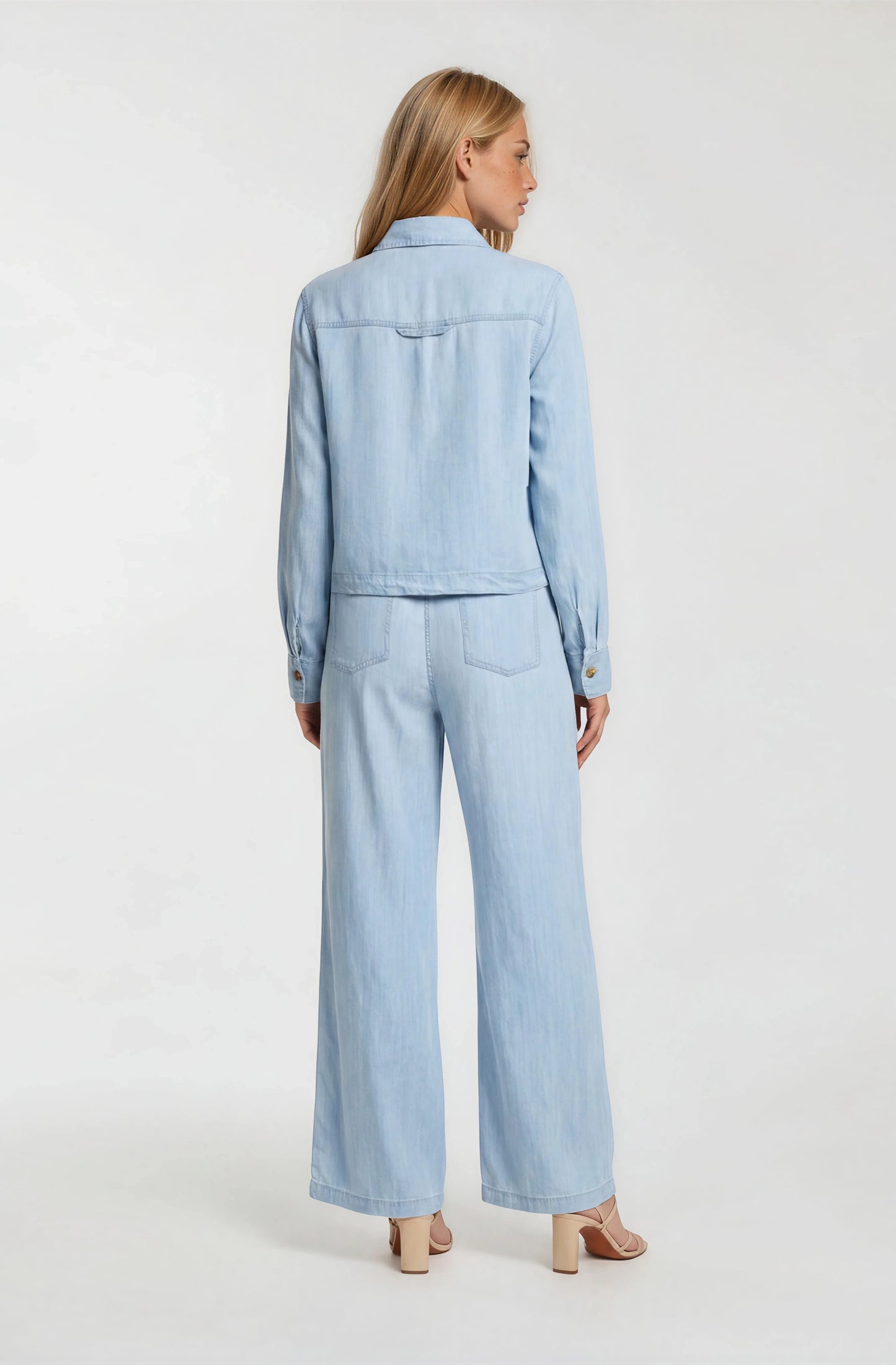 TENCEL WIDELEG PANTS
