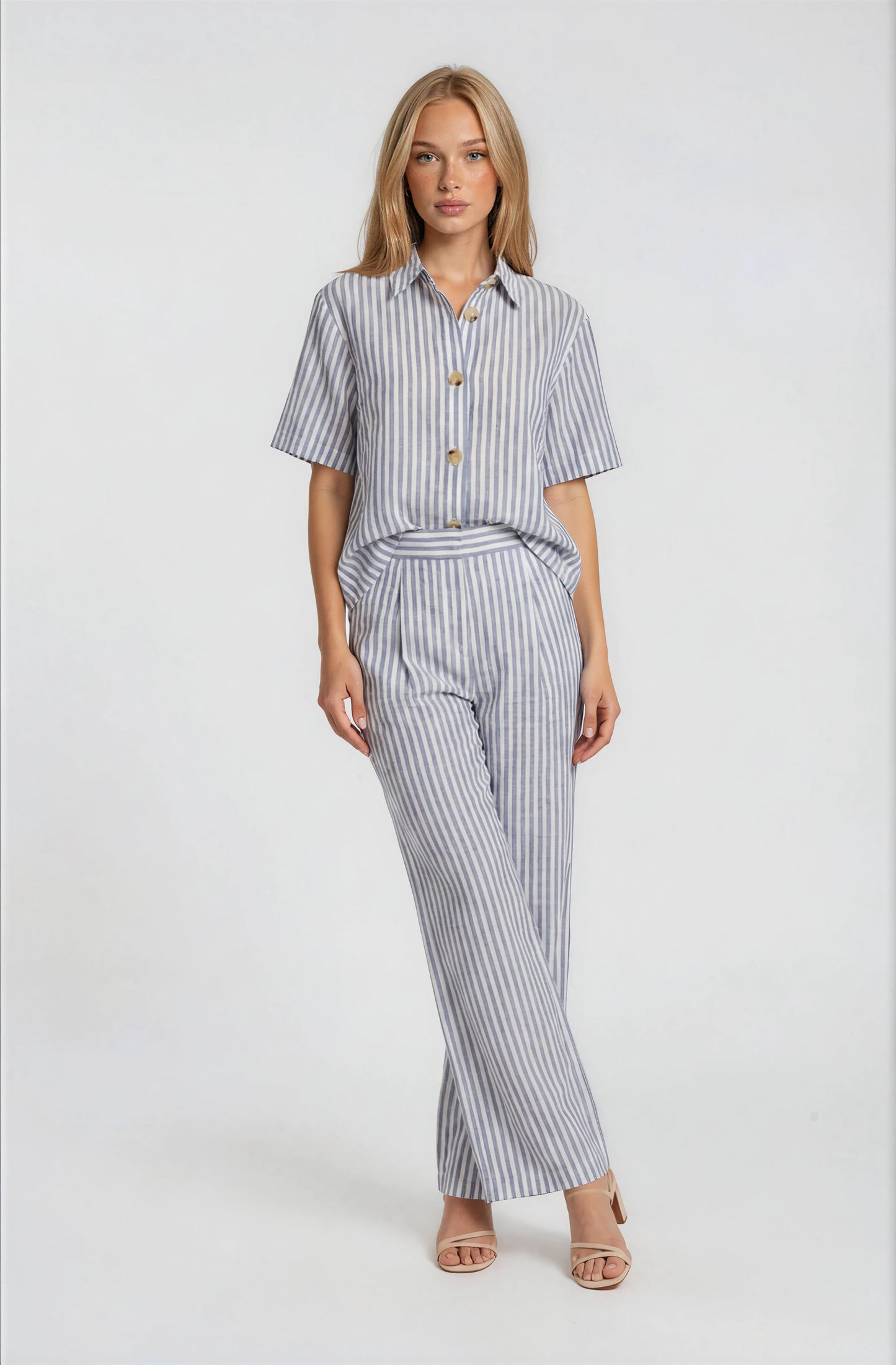 PINSTRIPED PANTS