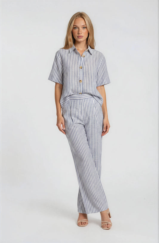 PINSTRIPED PANTS