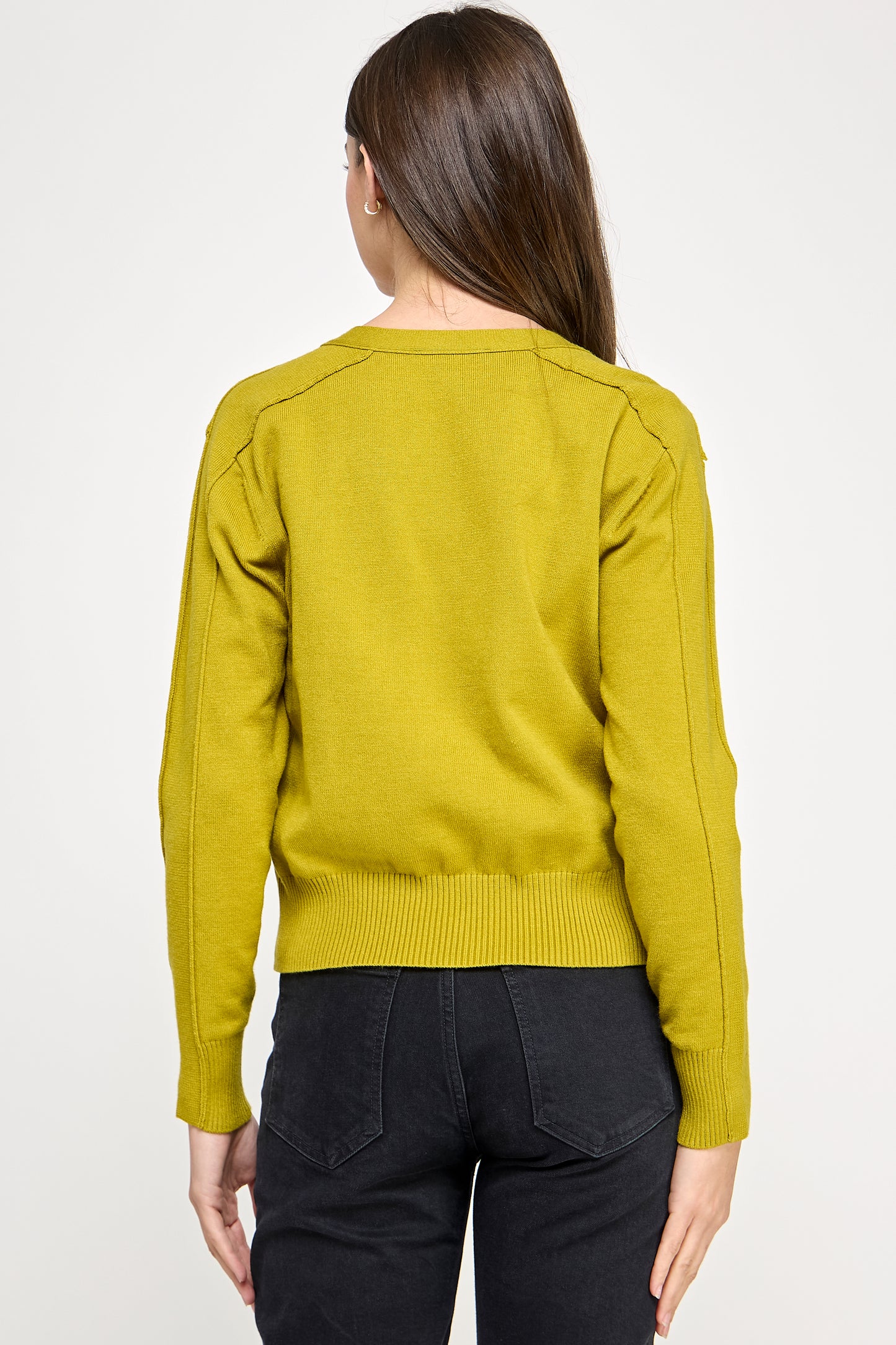 THE LONG-SLEEVE FRONT POCKET CARDIGAN