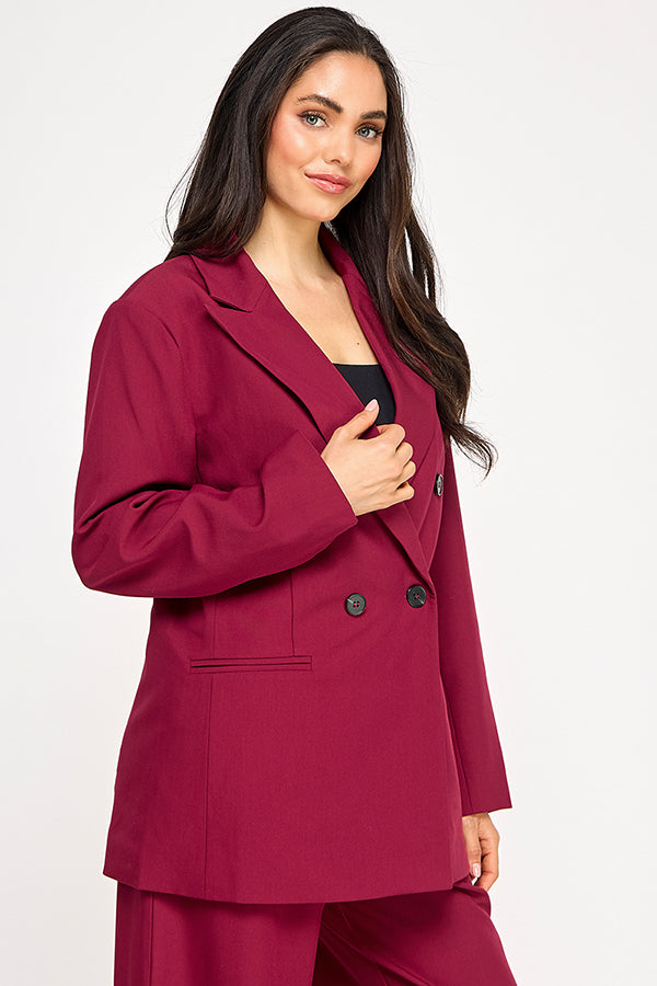 OVERSIZED DOUBLE-BREASTED BLAZER