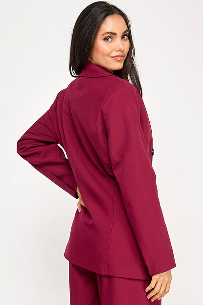 OVERSIZED DOUBLE-BREASTED BLAZER