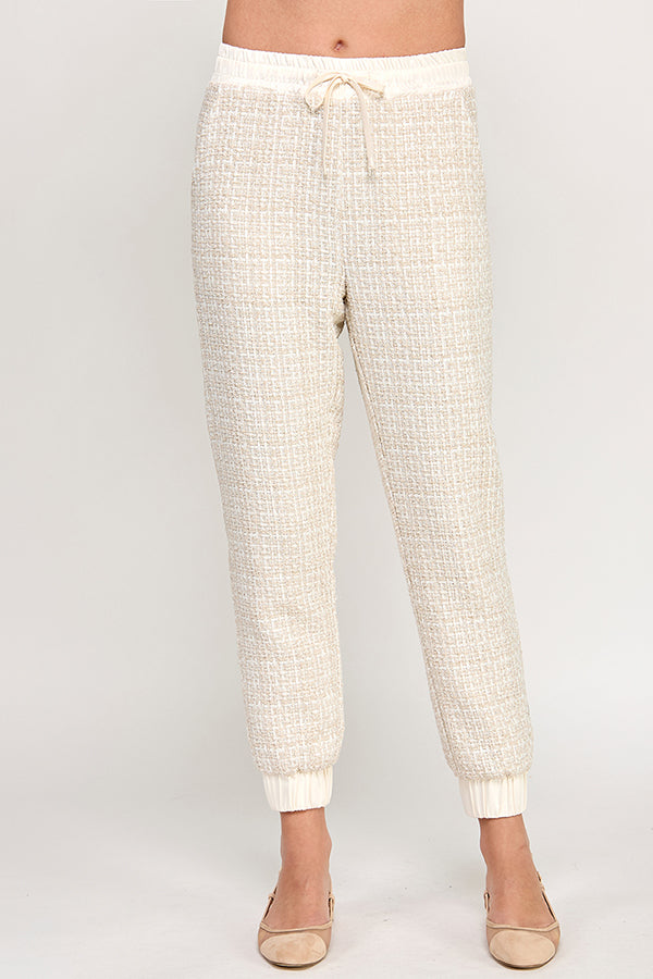 TWEED JOGGERS