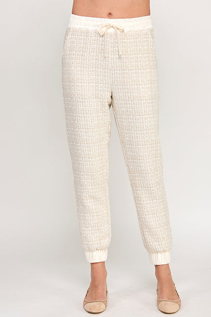 TWEED JOGGERS