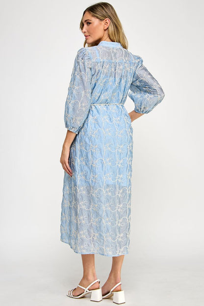 EMBROIDERY DRESS