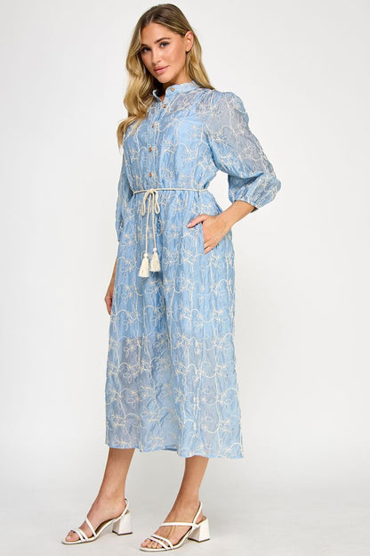 EMBROIDERY DRESS