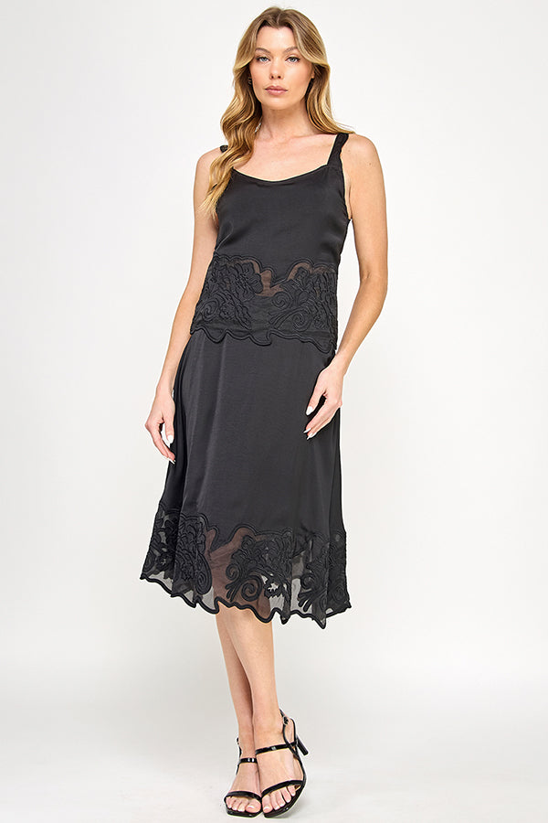 TT-10181-6 CAMI TOP WITH LACE