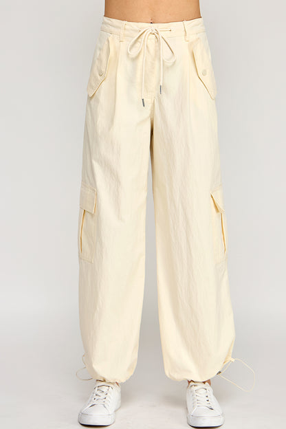 WIDE LEG CARGO PANTS
