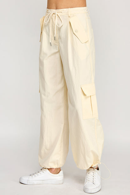 WIDE LEG CARGO PANTS