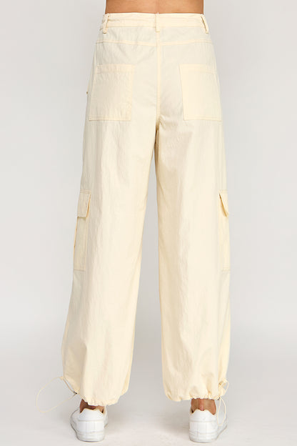 WIDE LEG CARGO PANTS