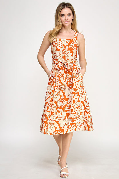 SLEEVELESS VACATION DRESS