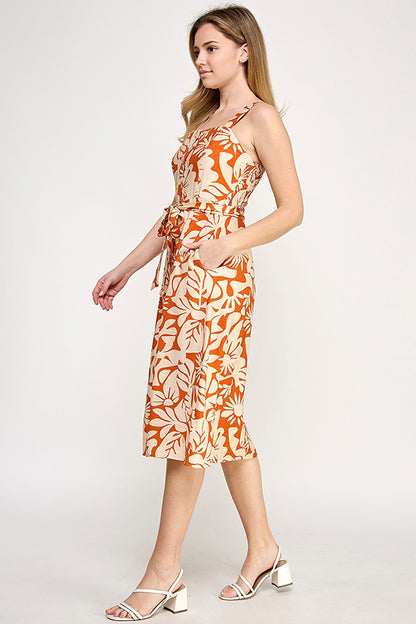 SLEEVELESS VACATION DRESS