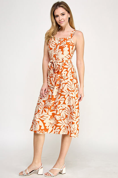 SLEEVELESS VACATION DRESS